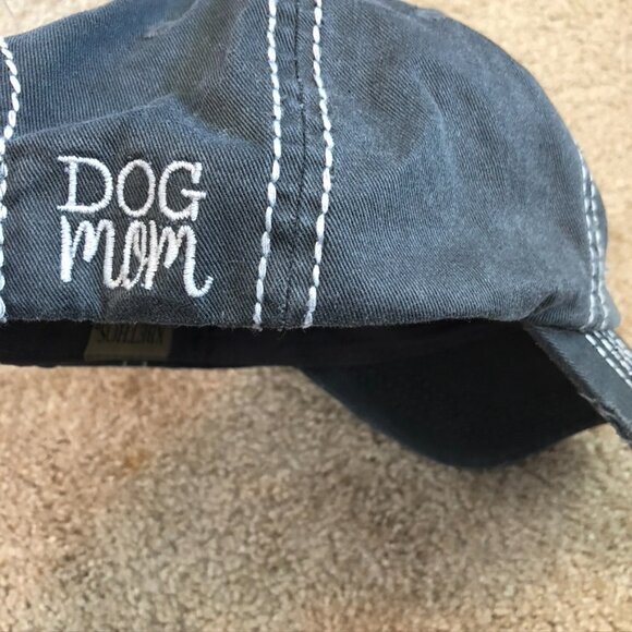 NEW NWT FUNKY JUNQUE Ballcap Dog Mom Bone Paw Patch Embroidery Hat Baseball Cap - Picture 10 of 11